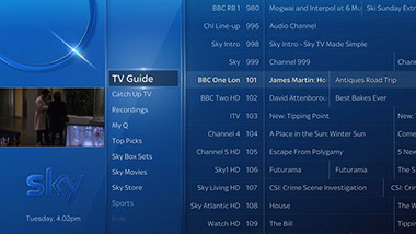 sky Q installation Calne