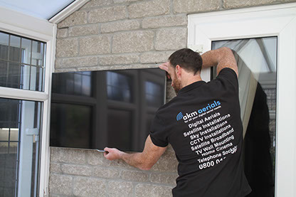 tv wall mounting Calne