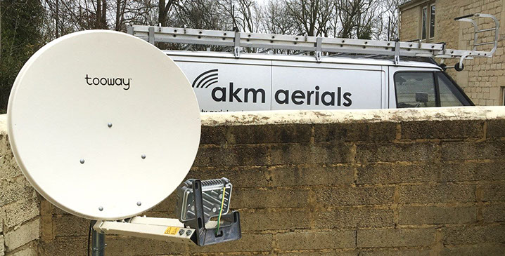 satellite broadband Sutton Benger